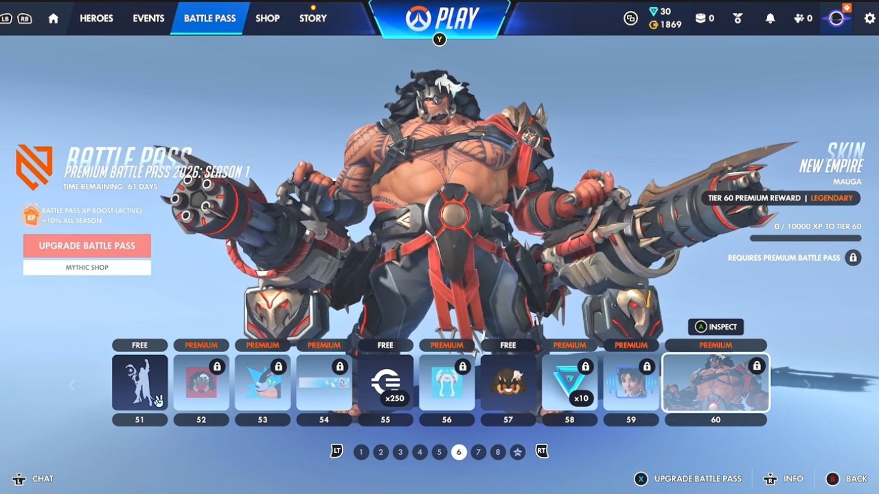 Looking At The Overwatch Season 1 Battle Pass