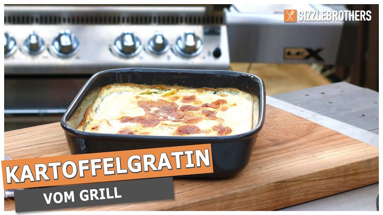 Kartoffelgratin - Einfach vom Grill - Mit nur 6 Zutaten!