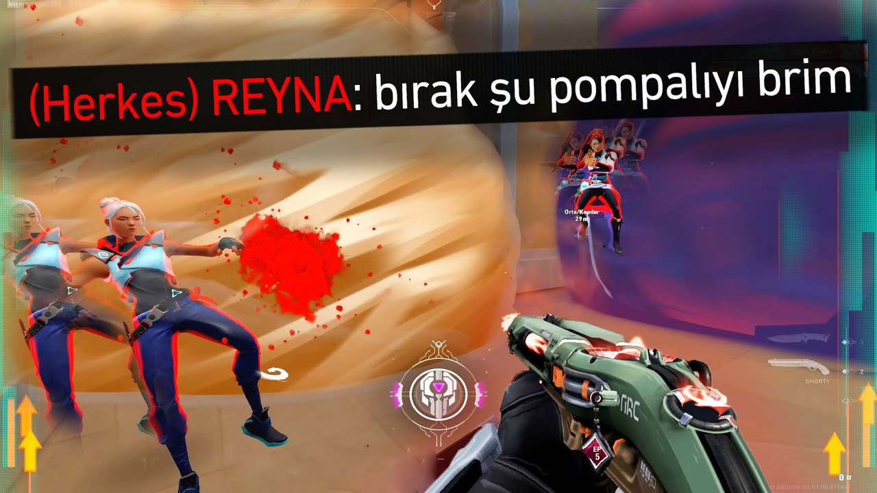 brimstone ve shorty ile gece 4 istanbul server'ı gameplay | VALORANT