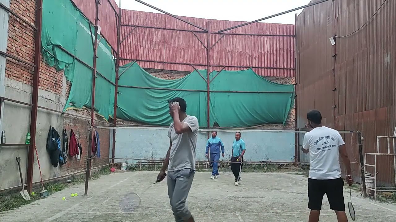 Balkumari Badminton club 2026 march 4th #badminton #morning #exercise #players 