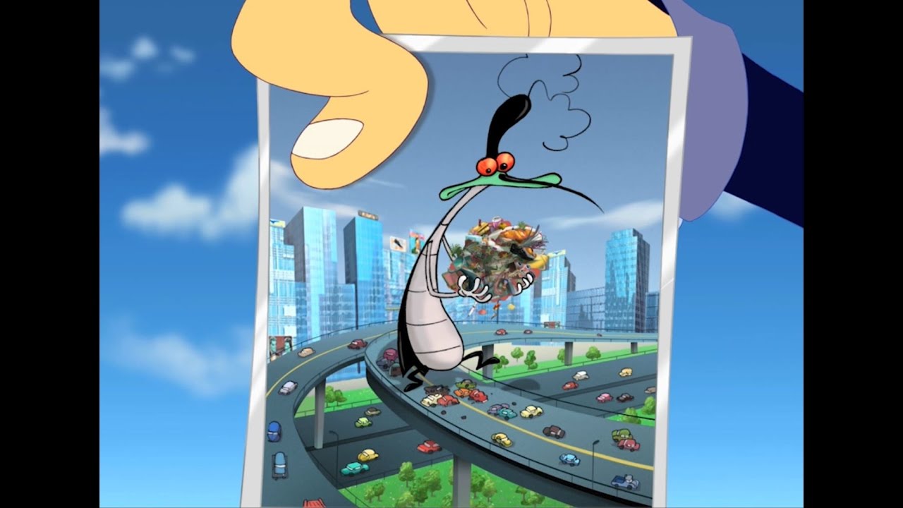 Oggy and the Cockroaches - Берегись гиганта! (S4E23) Full Episode in HD