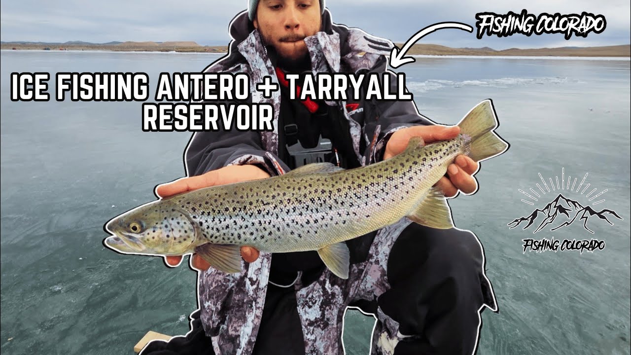 Подледная рыбалка на водохранилищах Антеро и Тарриалл, Колорадо.