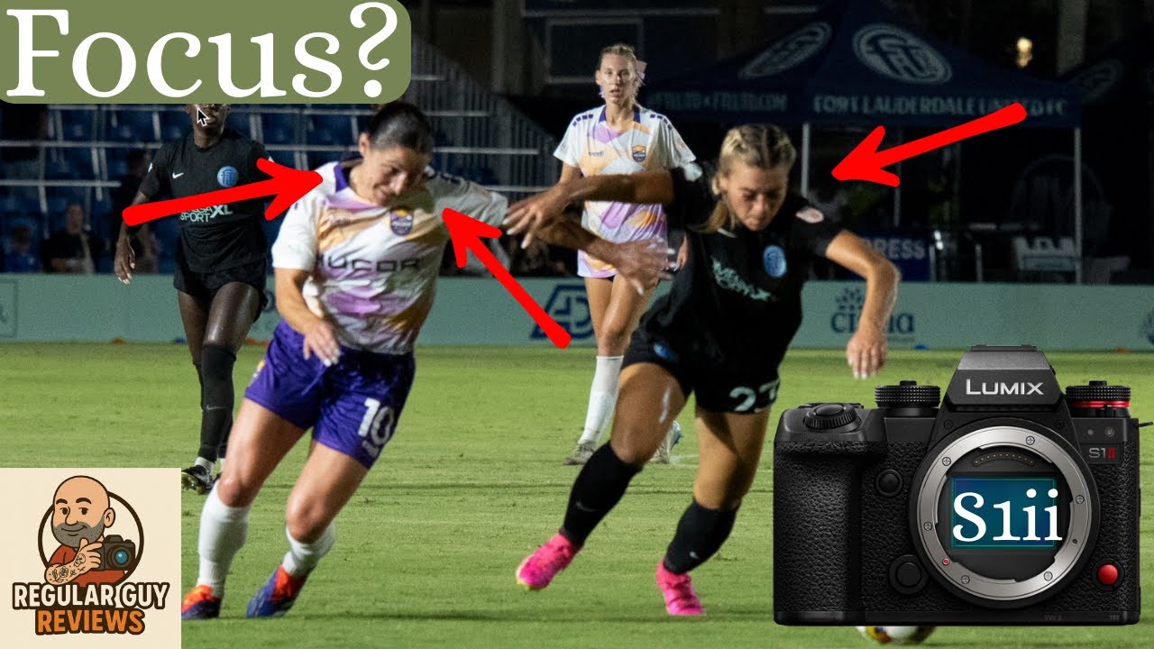 Shooting professional soccer with the Lumix S1ii | How did it do? | Sports Photography