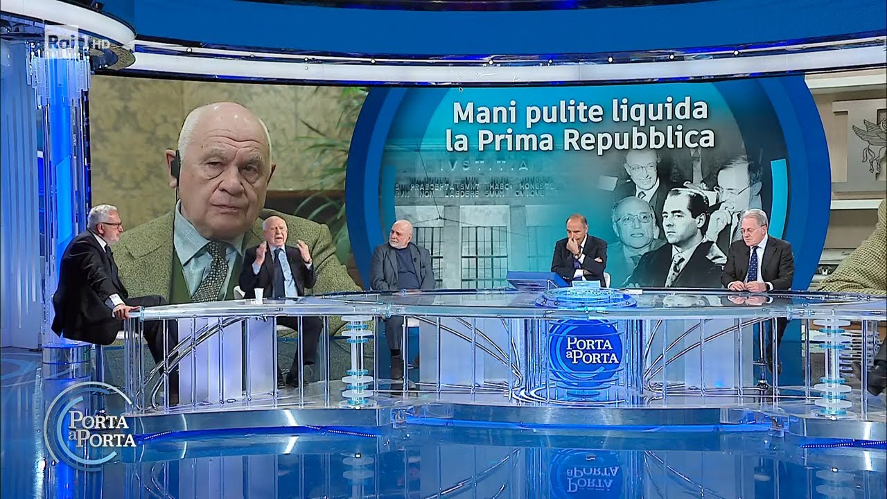 Mani pulite 30 anni dopo - Porta a porta 16/02/2022
