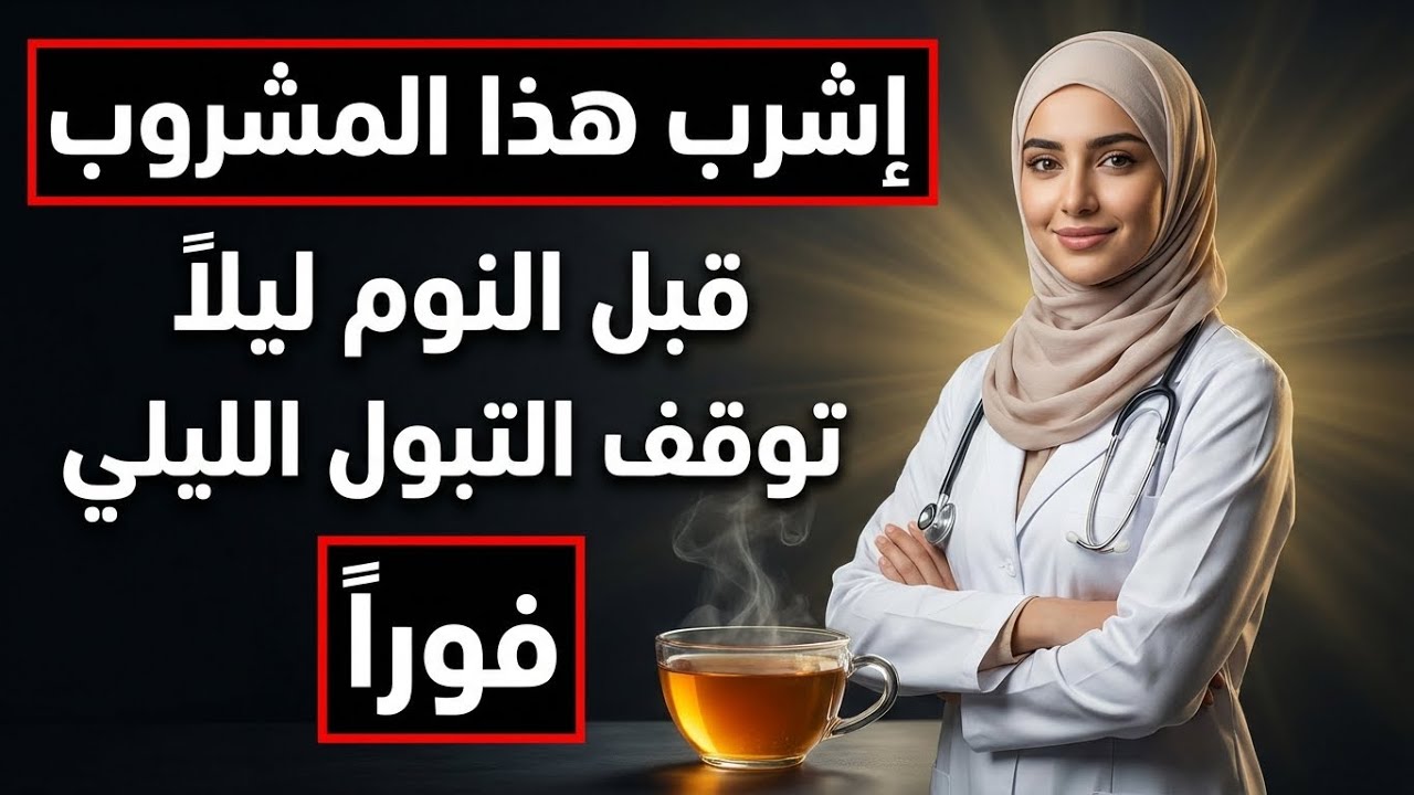 تخلّص نهائيًا من التبول الليلي: مشروب قبل النوم يهدّئ المثانة ويمنحك نومًا متواصلًا | د. أسيل