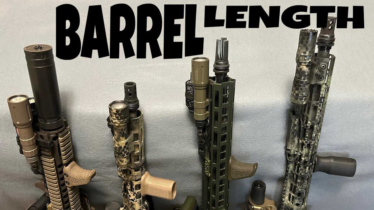 The BEST AR15 Barrel Length (Shorter Is BETTER)