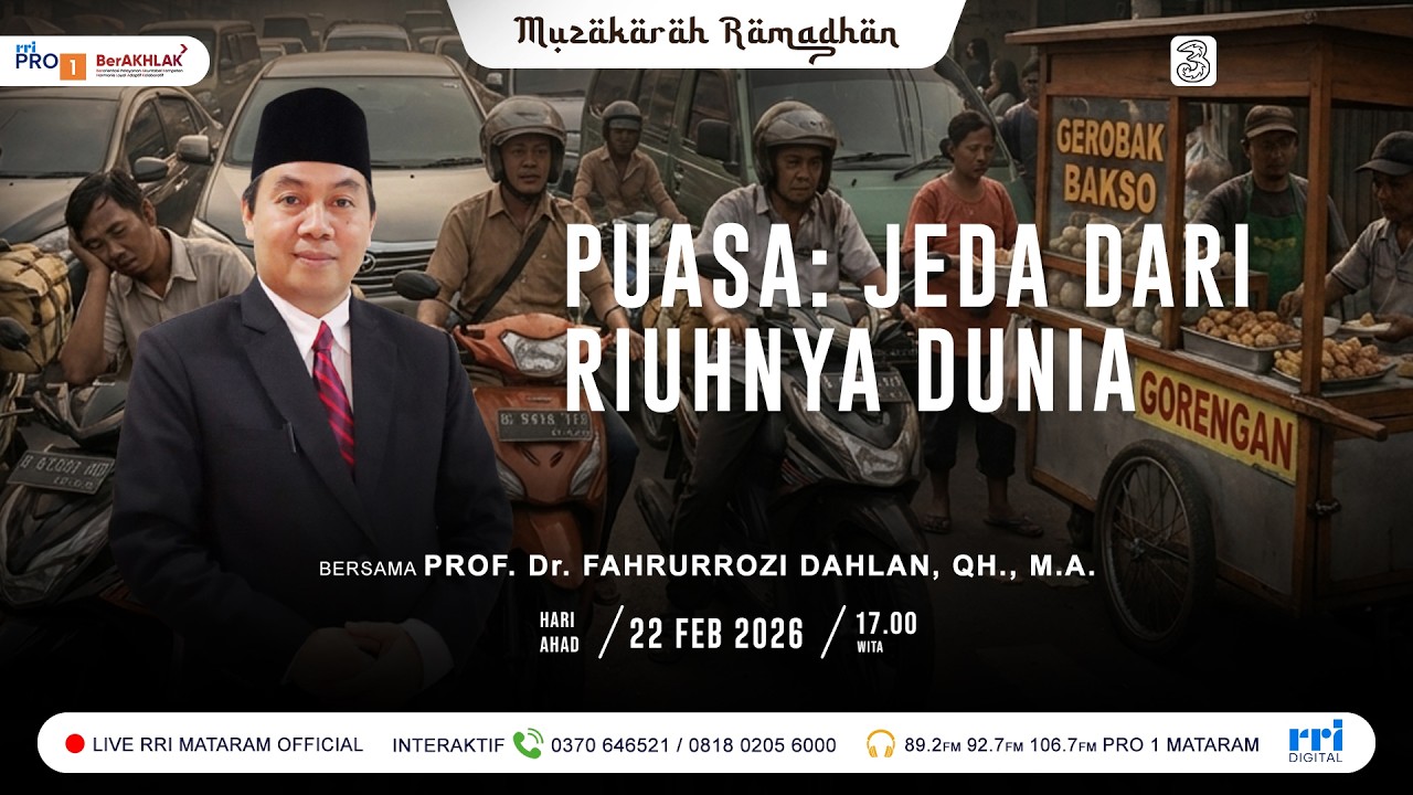 Puasa: Jeda Dari Riuhnya Dunia