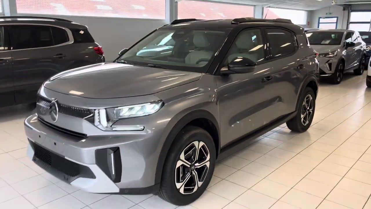 Présentation, essai statique NOUVEAU CITROEN C3 AIRCROSS HYBRIDE 145 ch e-DCS6 MAX 2025