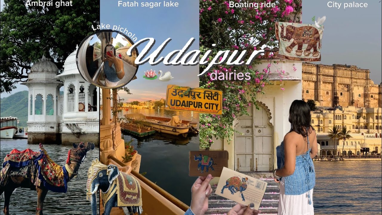 🪷The hidden side of Udaipur nobody shows🦢|citypalace🕊️ambrai ghat🦚lake pichola⛵️fatah sagar lake🌊