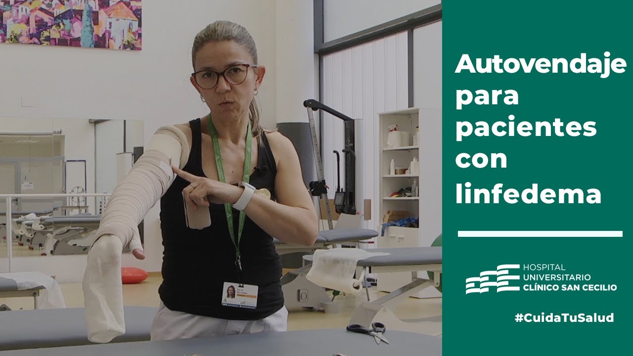 Autovendaje para personas con linfedema
