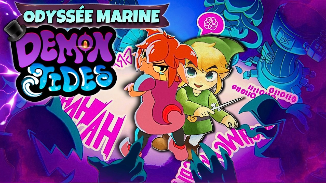 🌊Comme un air de WIND WAKER ⛵mais en plateformer - DEMON TIDES - Gameplay Découverte FR