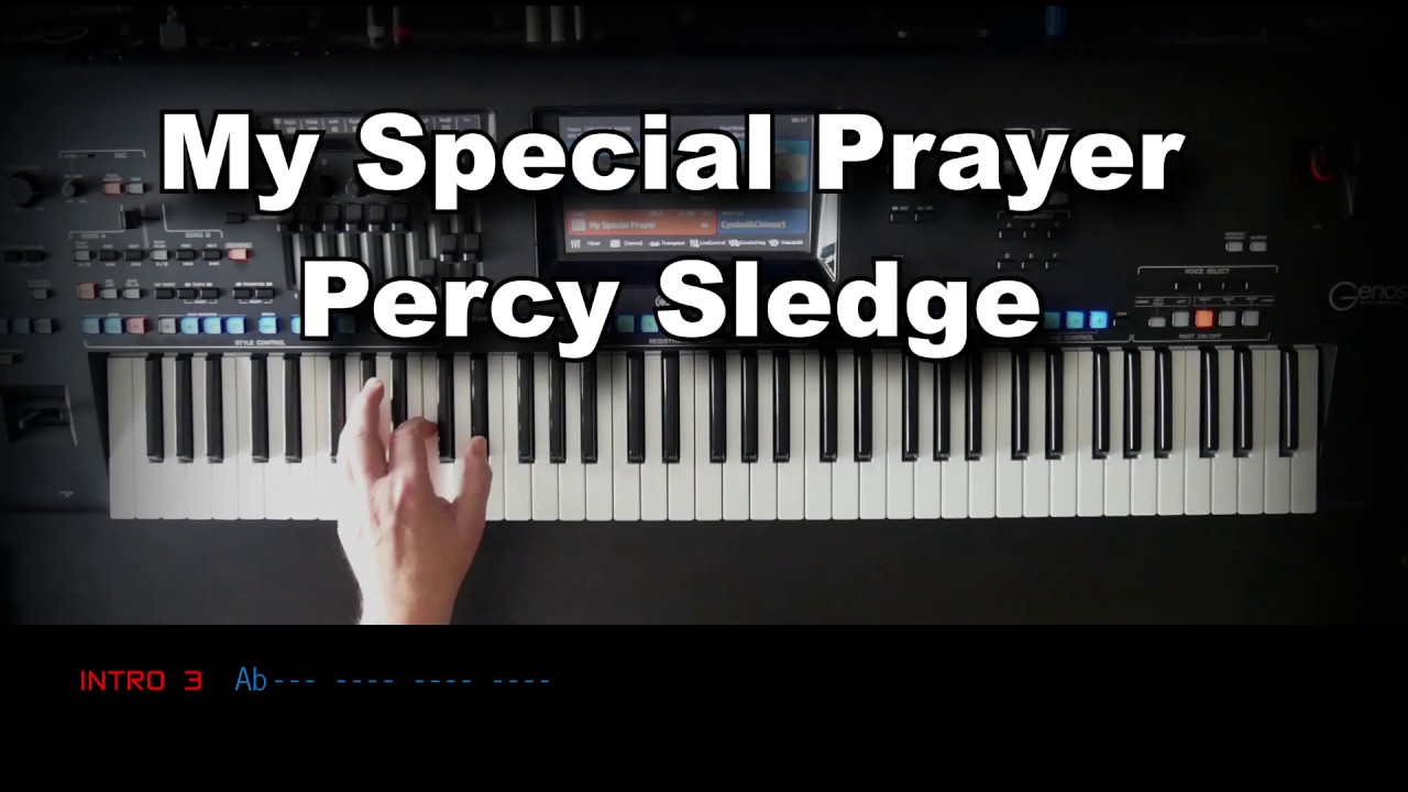 My Special Prayer - Percy Sledge, Cover, eingespielt mit titelbezogenem Style auf Yamaha Genos