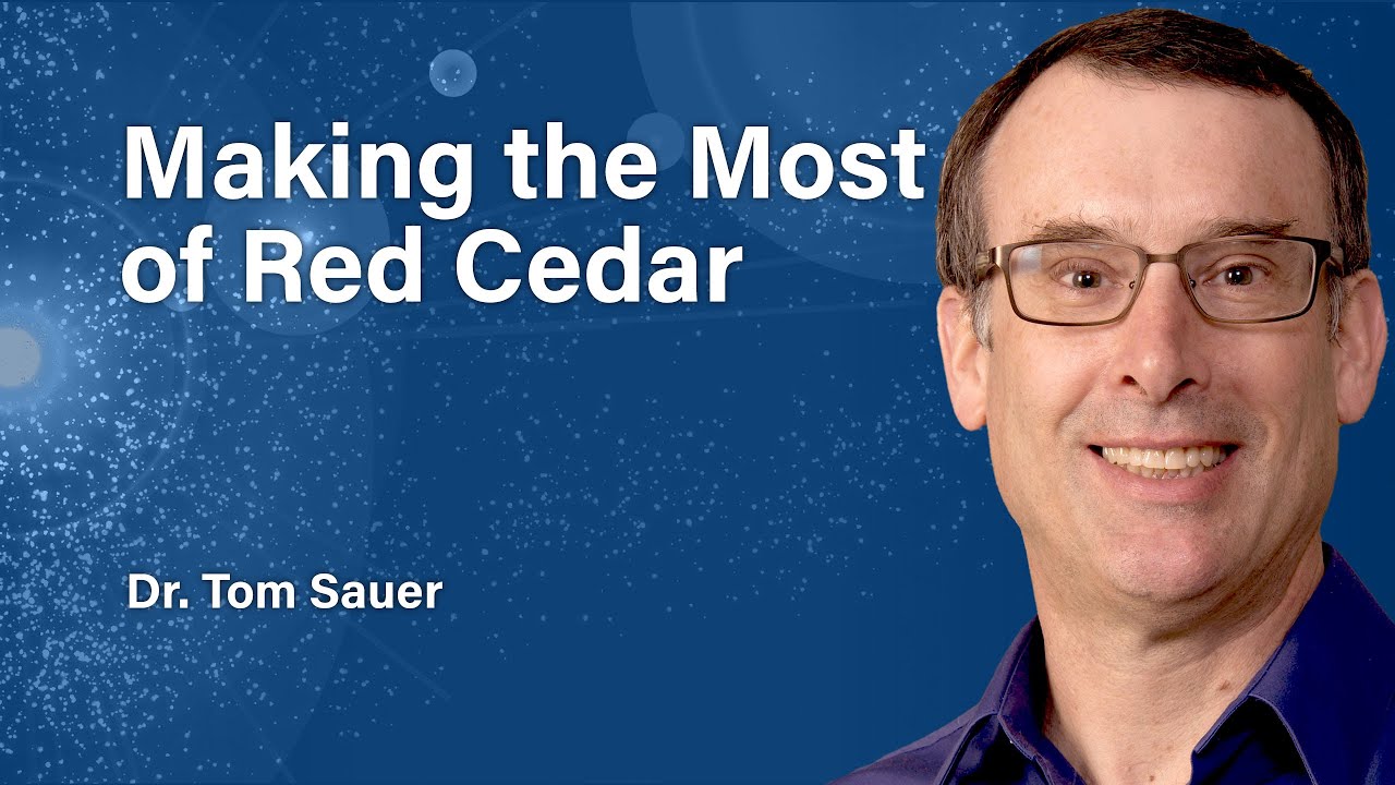 Making the Most of Red Cedar | Soil Science Society of America Journal Webinar