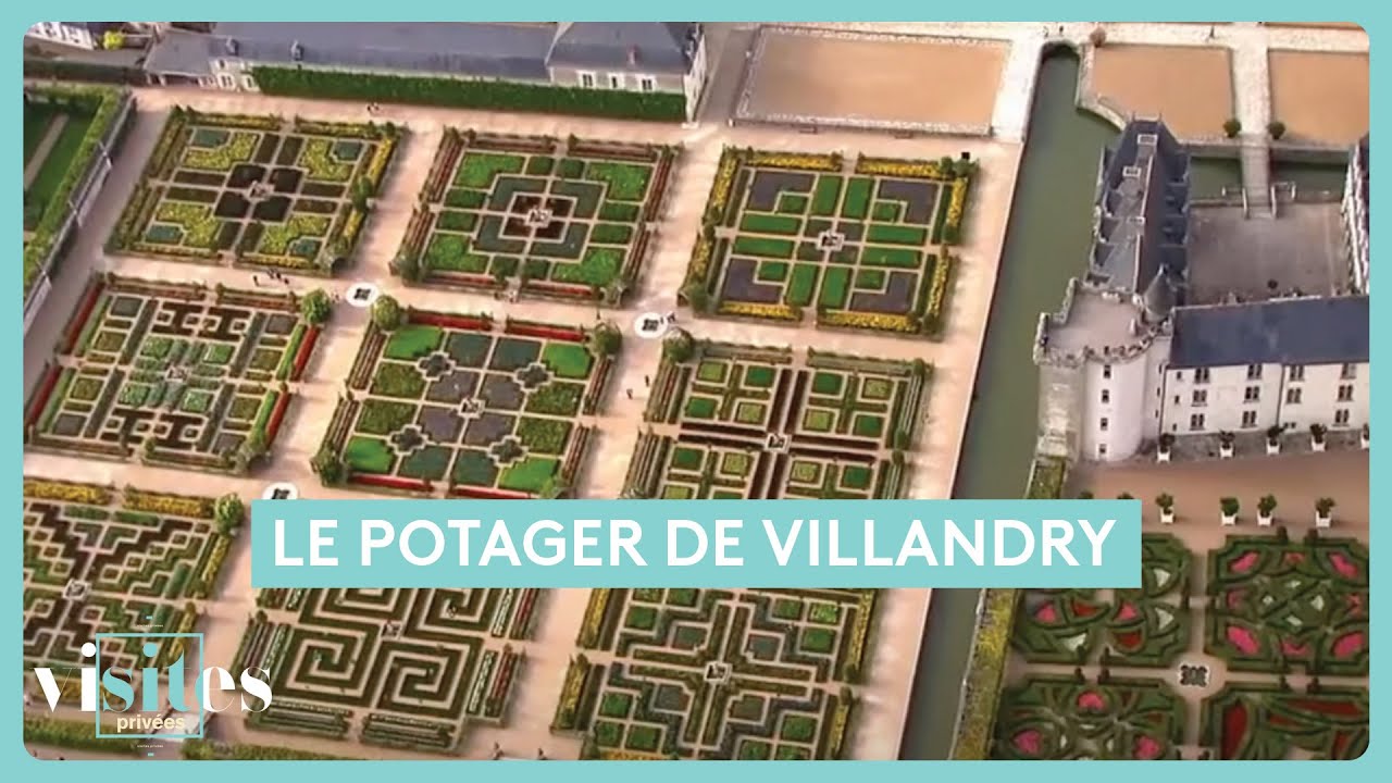 Le potager de Villandry, classé au patrimoine mondial de l'UNESCOV - isites privées