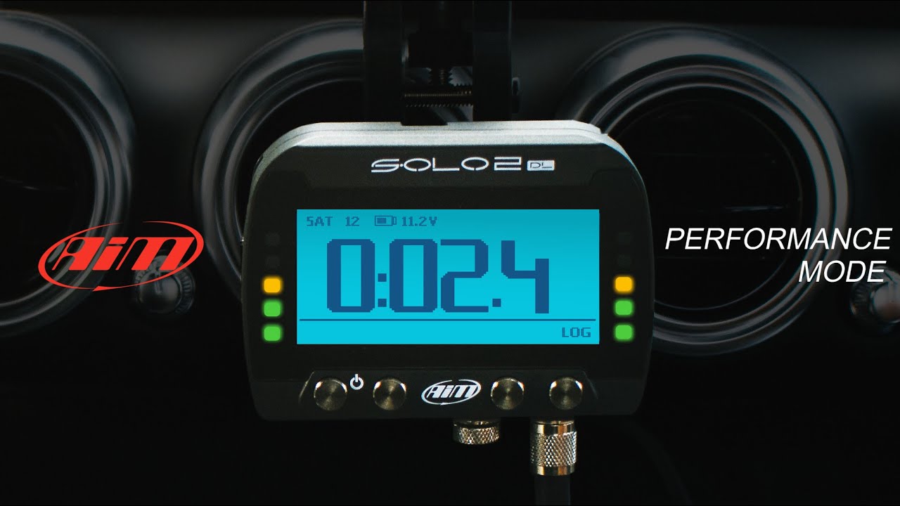 AiM SOLO2 DL Performance Mode X Mercedes AMG GT