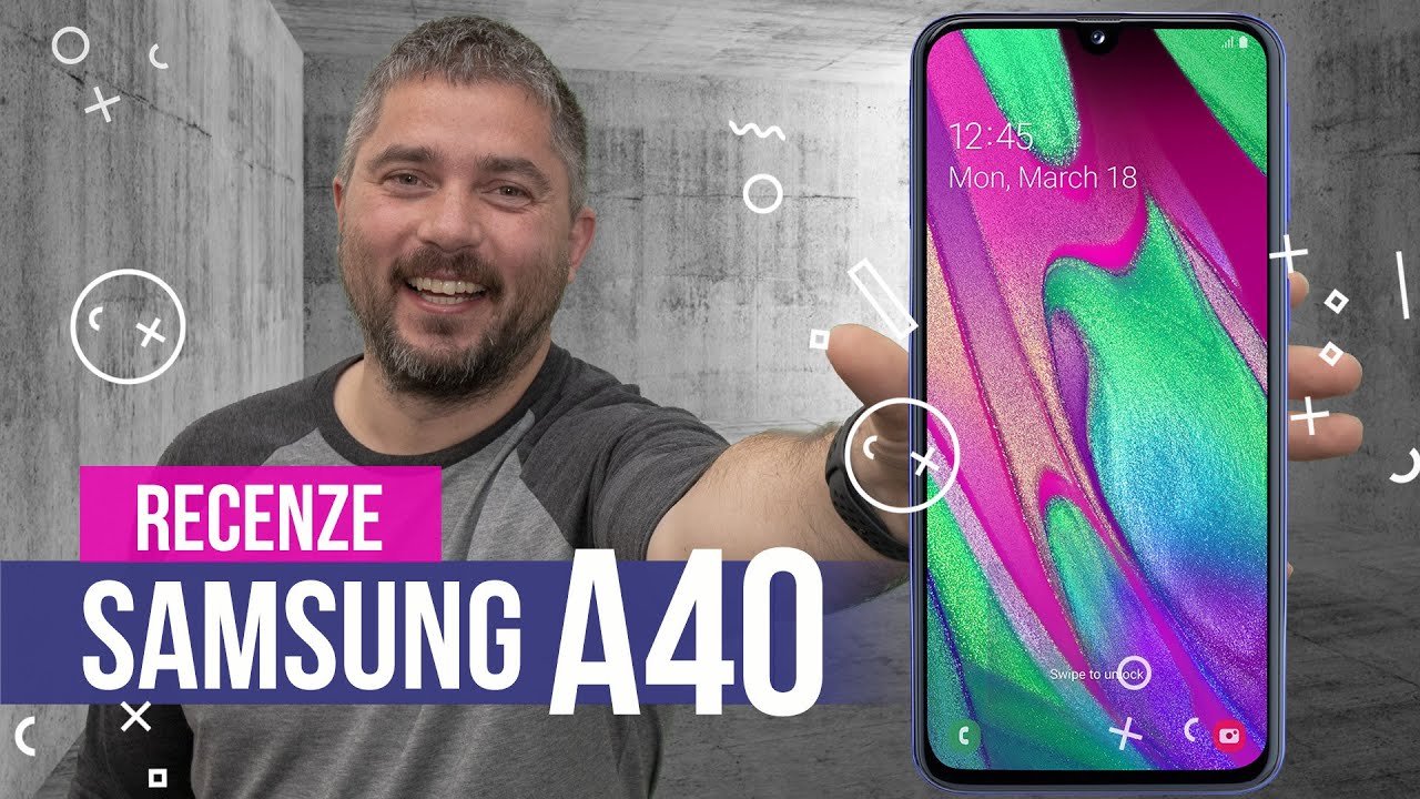 Samsung Galaxy A40: Lehký a kompaktní - [recenze]