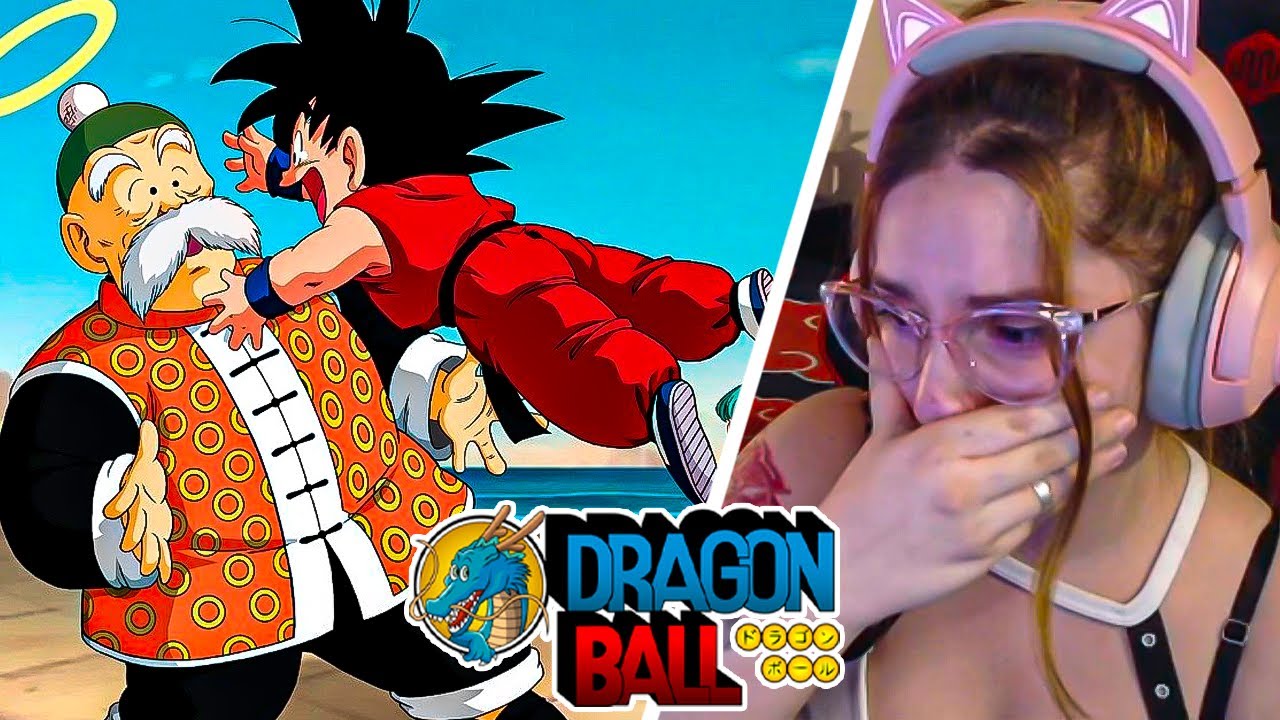 GOKU SE ENCUENTRA CON SU ABUELITO REACCION | Dragon Ball por primera vez