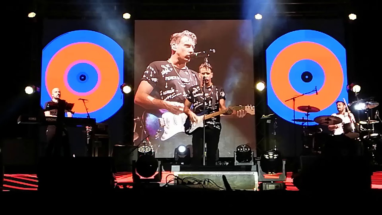 FRANCESCO GABBANI - CLANDESTINO - Concerto di Villafranca 26/07/2018