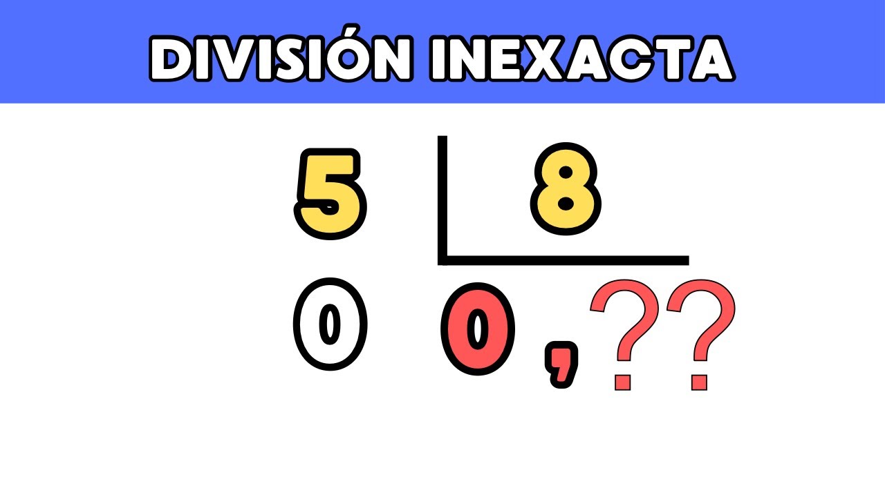 ¿CÓMO DIVIDIR CON COMAS? (DECIMALES EN EL COCIENTE - division inexacta)