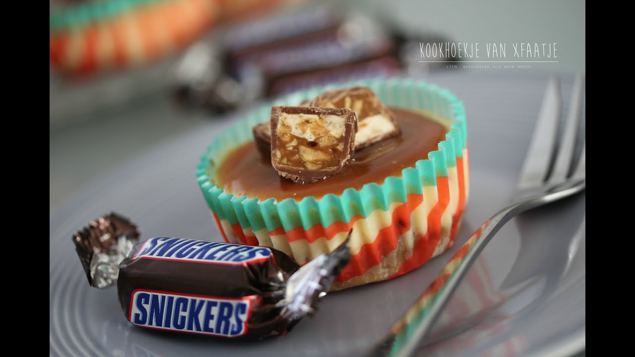 Snicker Cheesecakes