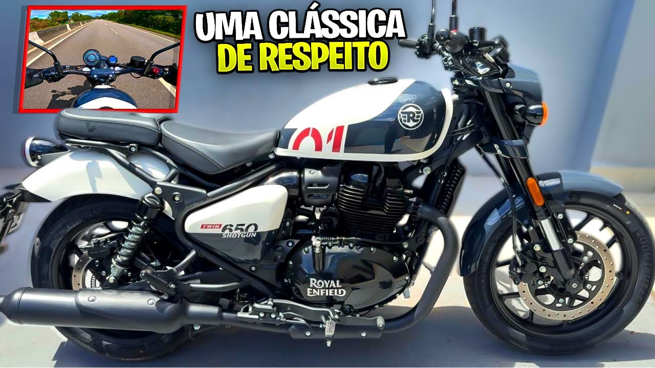 TESTE RIDE NOVA ROYAL ENFIELD SHOTGUN 650 2025 - MELHOR CUSTO BENEFÍCIO DA CATEGORIA?!