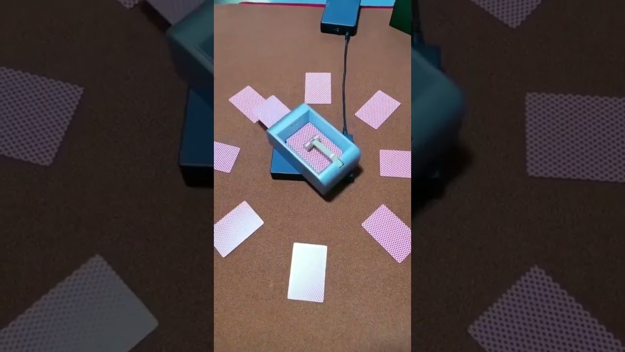 no way of cheating | card distributor device  #shorts #techno #cards