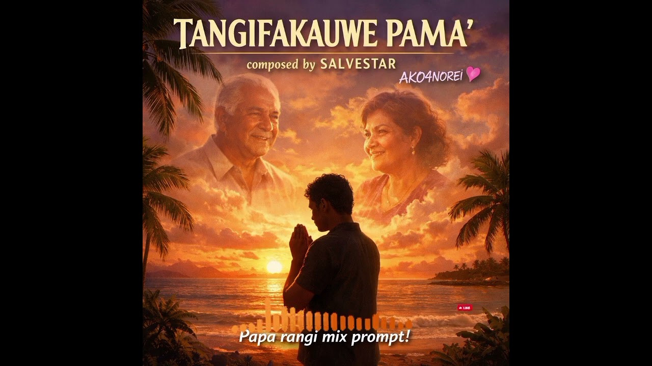 PAPA RANGI MIX prompt - TANGIFAKAUWE PAMA' E, composed by SALVESTAR AKO4NOREI, 2026🎧😍🙏,