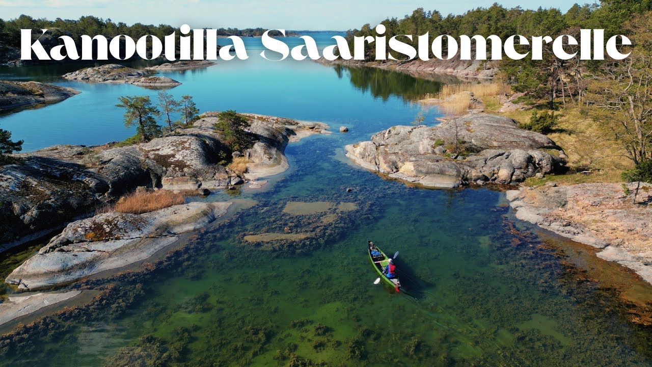 Kanootilla Saaristomerelle - Odottamaton yllätys autiosaarella!