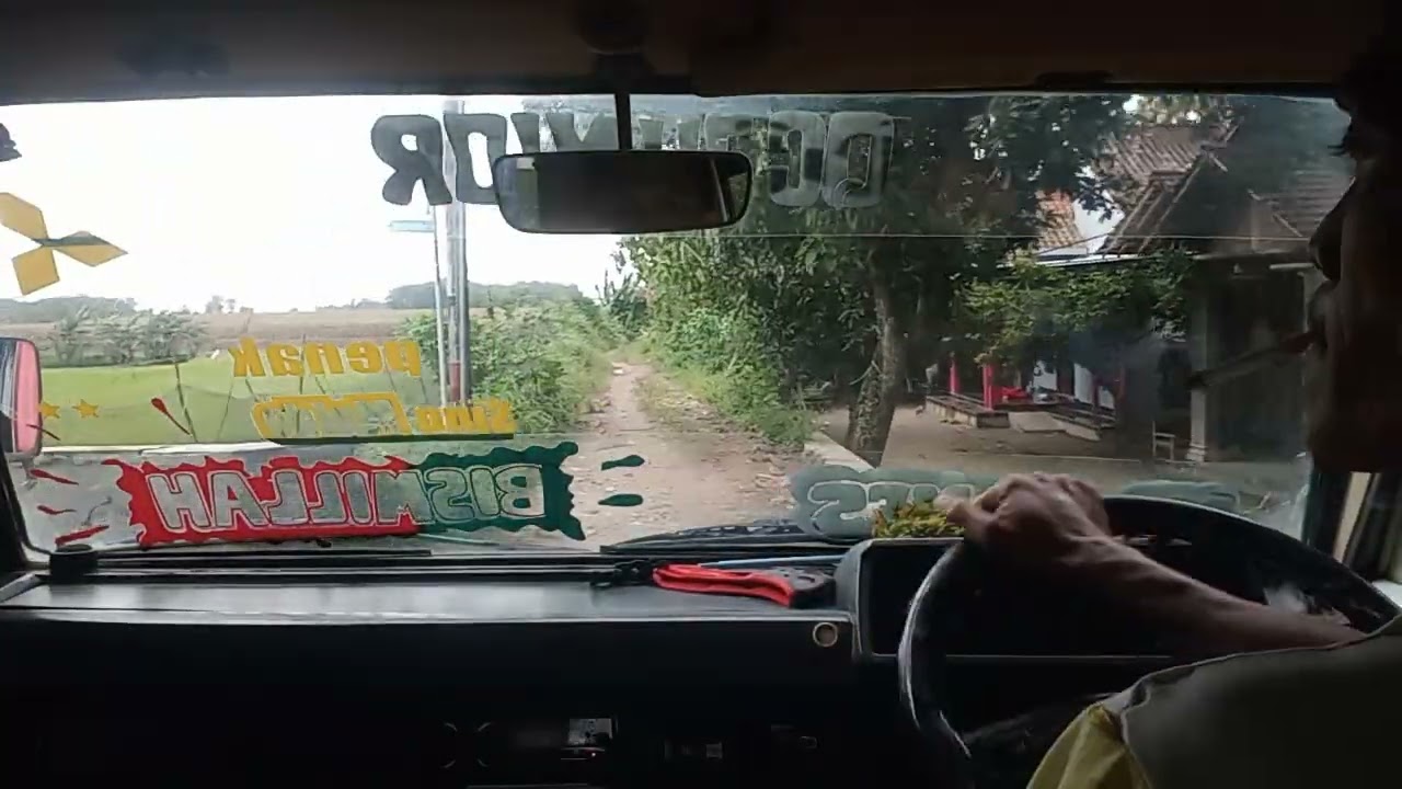 Suasana yang mendung bikin tambah adem ,suasana desa