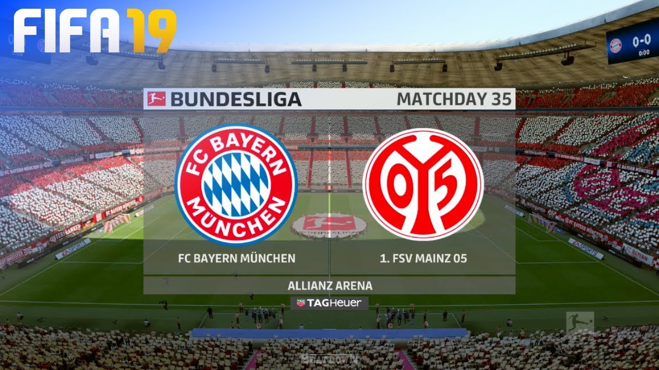 FIFA 19 - FC Bayern München vs. FSV Mainz 05 @ Allianz Arena