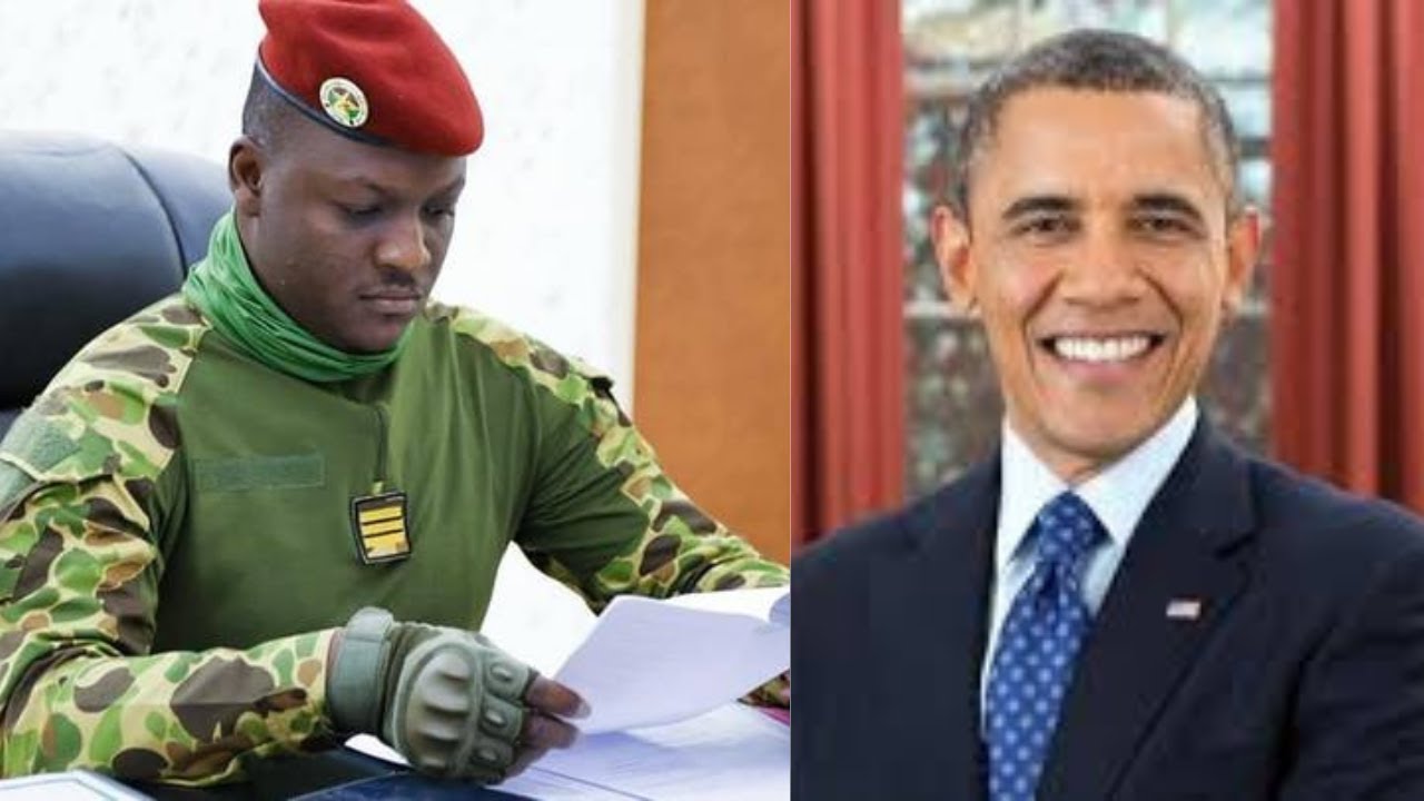 Ibrahim Traor&eacute; and Obama: The meeting that change the whiole  burkina faso