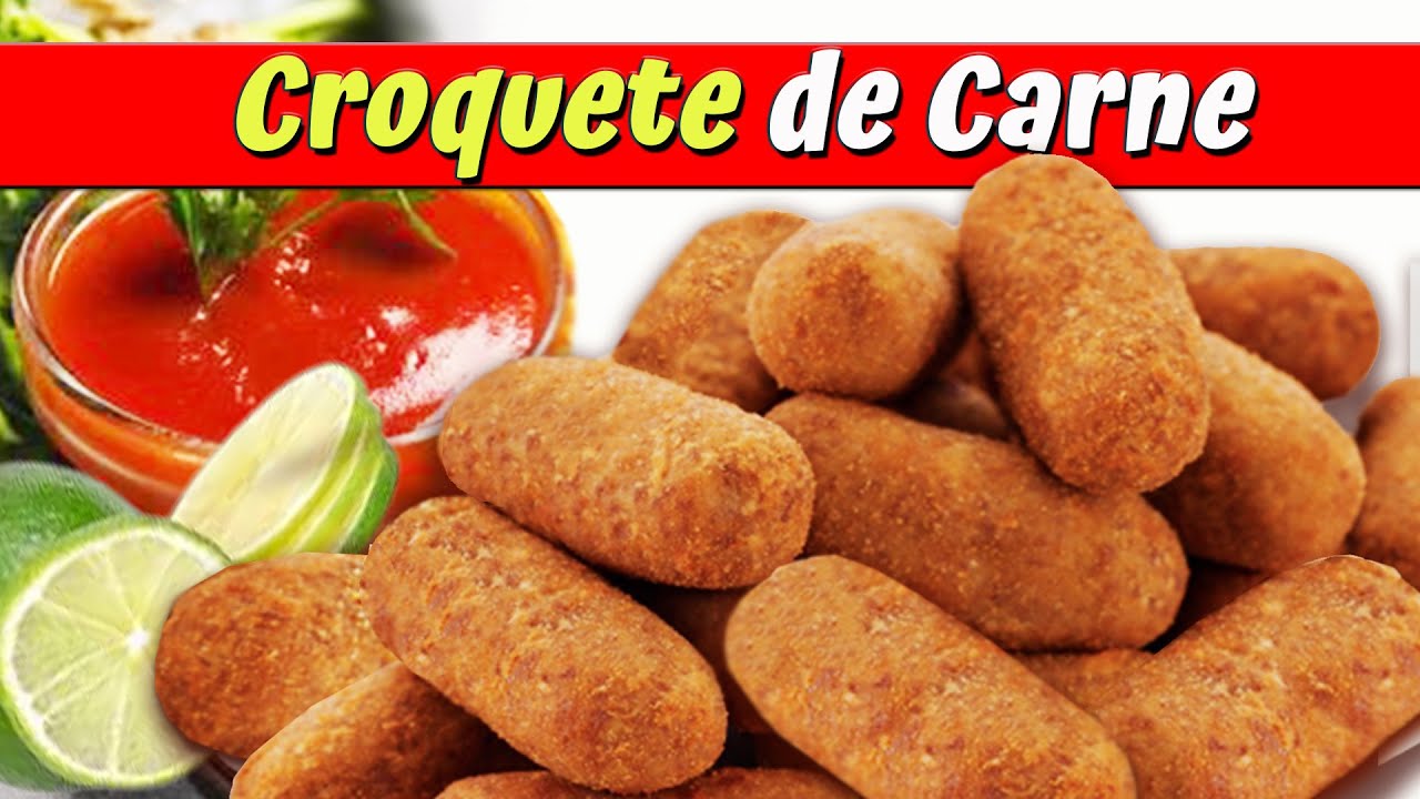 É Barato e Fácil de Fazer CROQUETE DE CARNE MOÍDA e fica Delicioso e Rende Muito 🥖Receitas do Noca