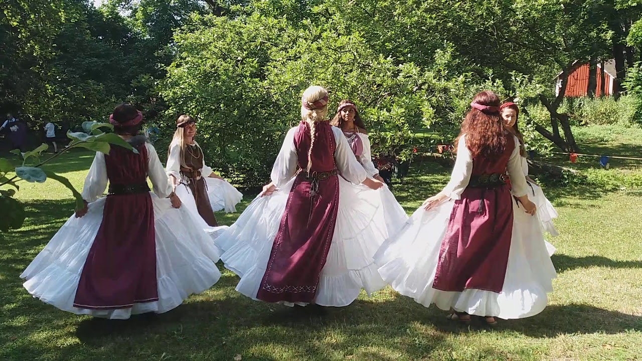SolDans. Green Sleeves. Medieval dance. Средневековый танец.