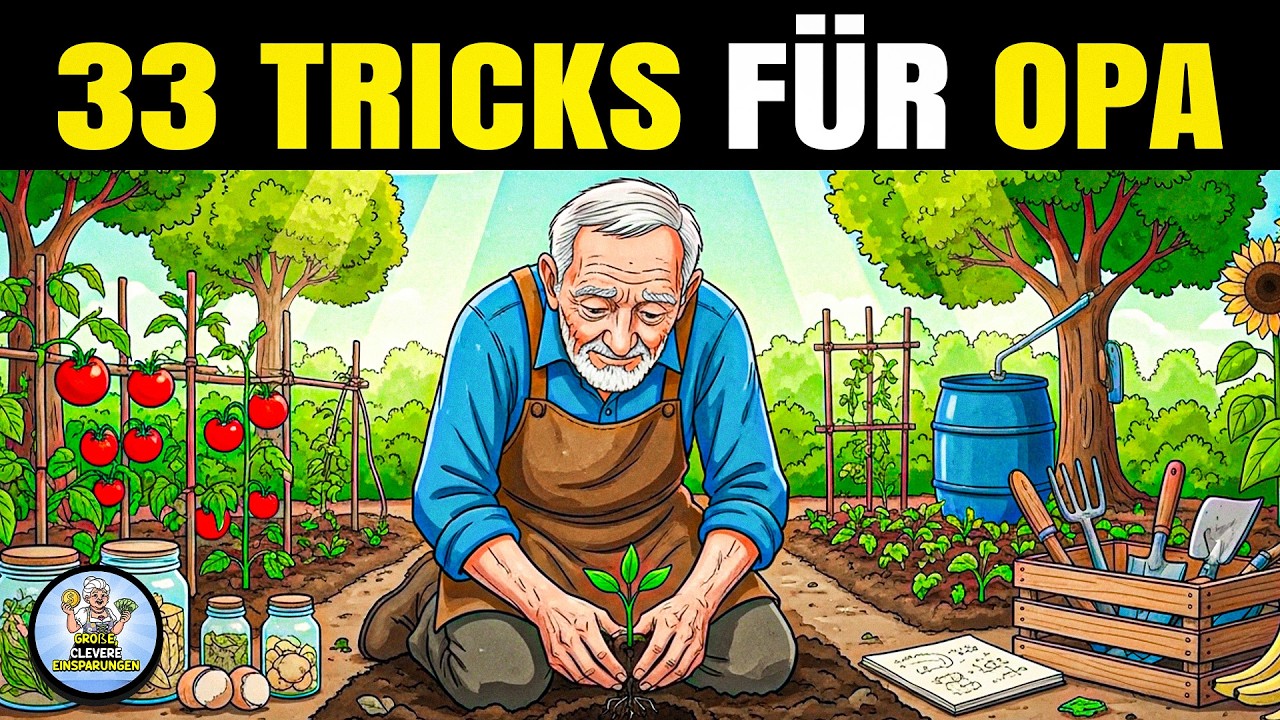 Entdecke 33 Opas Gartengeheimnisse, die dir niemand verraten hat!