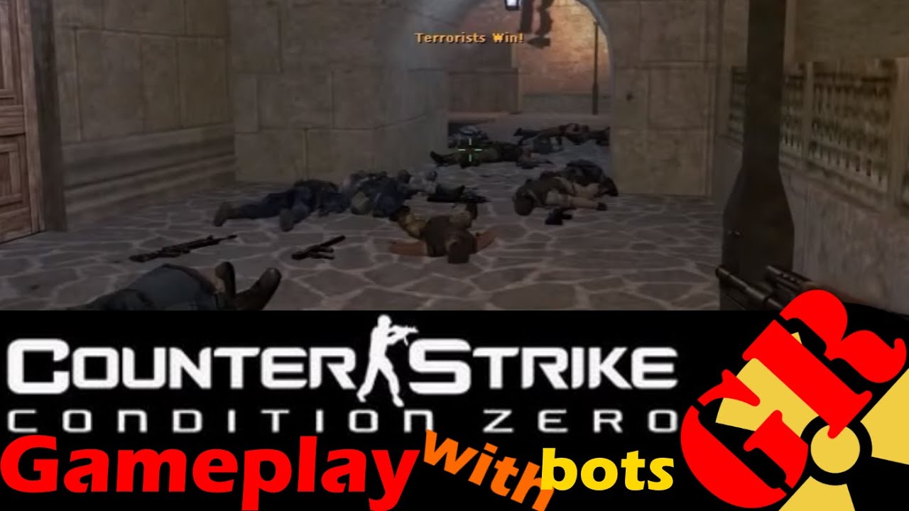 Counter-Strike: Condition Zero gameplay with Hard bots - Inferno - Terrorist