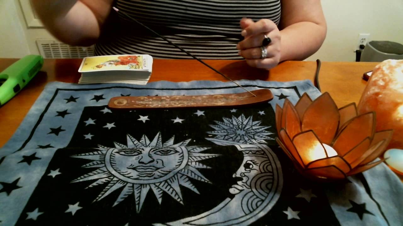 How To Video Tarot Reading Setup