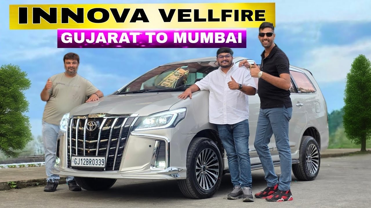 INNOVA 2014 MODIFIED WITH VELLFIRE BODYKIT,BUSINESS CLASS INTERIOR & SEAT MASSAGER FROM GUJARAT..!!
