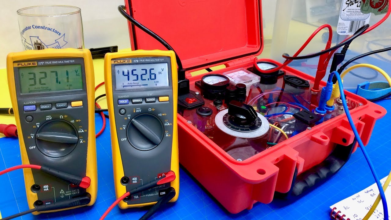 Elevator Tools: DIY AC/DC Power Supply 0-450 Volts!  / (Build Slideshow)  [KTFG 369]