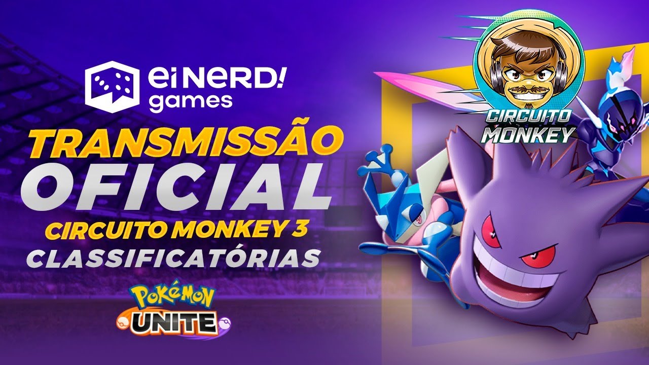 [CAMPEONATO] POKÉMON UNITE: Circuito Monkey 3 - Classificatórias!