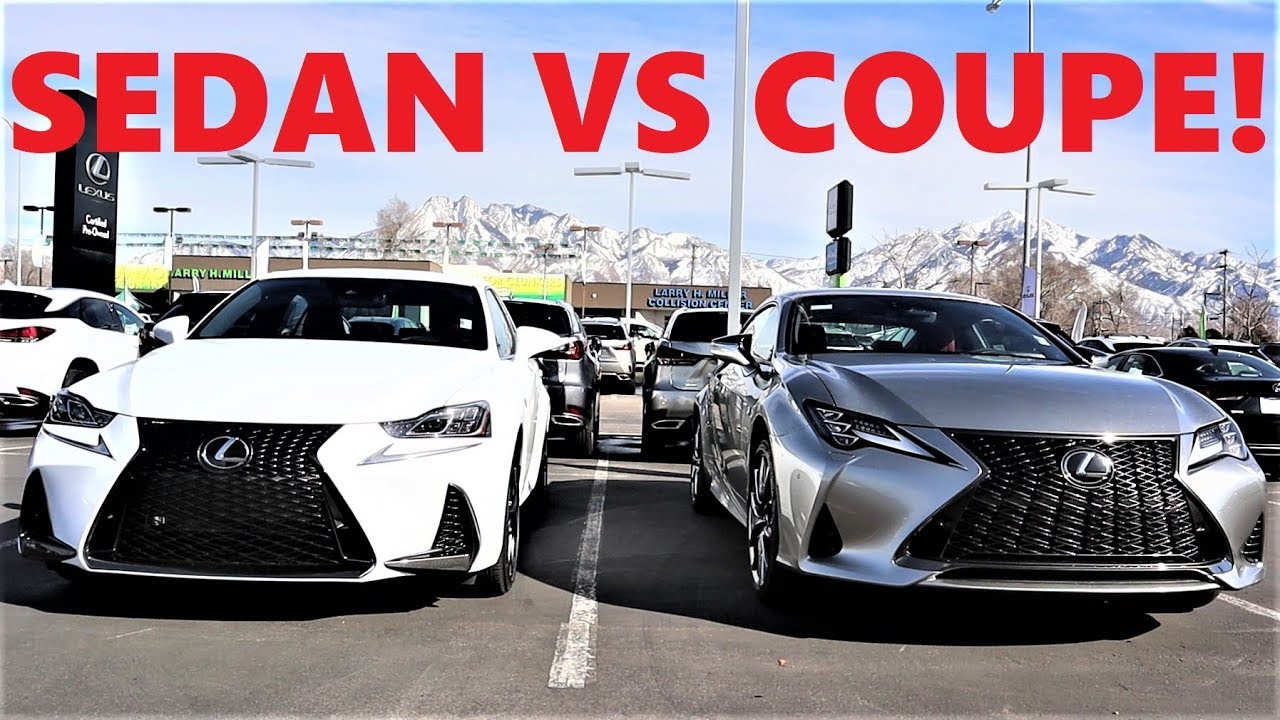 2020 Lexus RC 350 F Sport Vs 2020 Lexus IS 350 F Sport: Is The RC Worth $5,000 More???