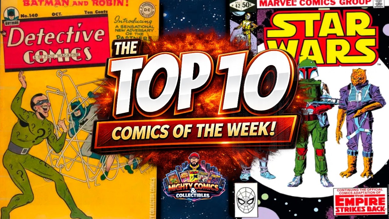 DC доминировали на этой неделе! 🔥 Топ-10 комиксов недели!