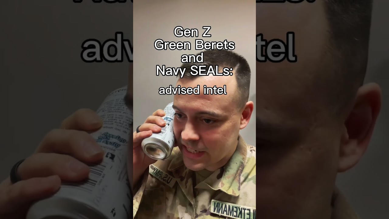 The nation is in good hands with the Gen Z military #shorts #military