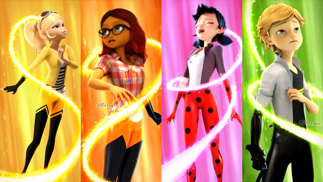 Season 3 Transformations - Chloe Queen Bee, Alya Rena Rouge | Speededit