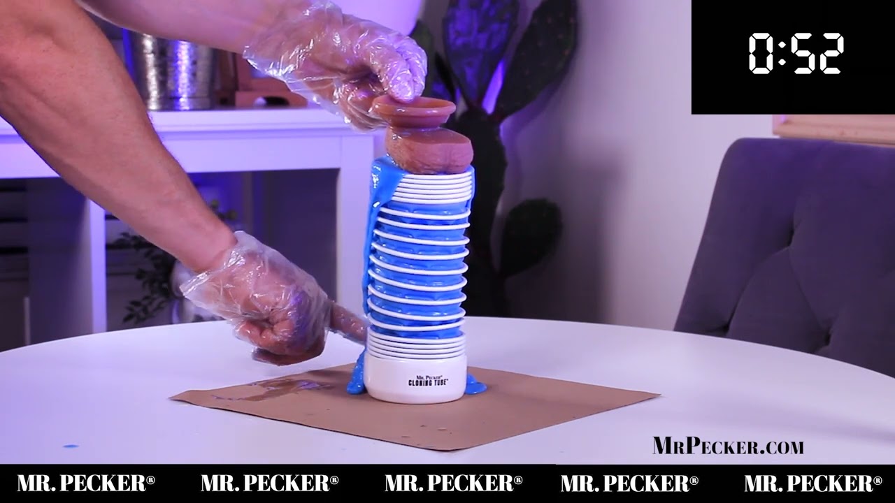 Mr. Pecker&reg; premium DIY Dildo Cloning Kit Instructional Video. Make a dildo anywhere in 1 hour.