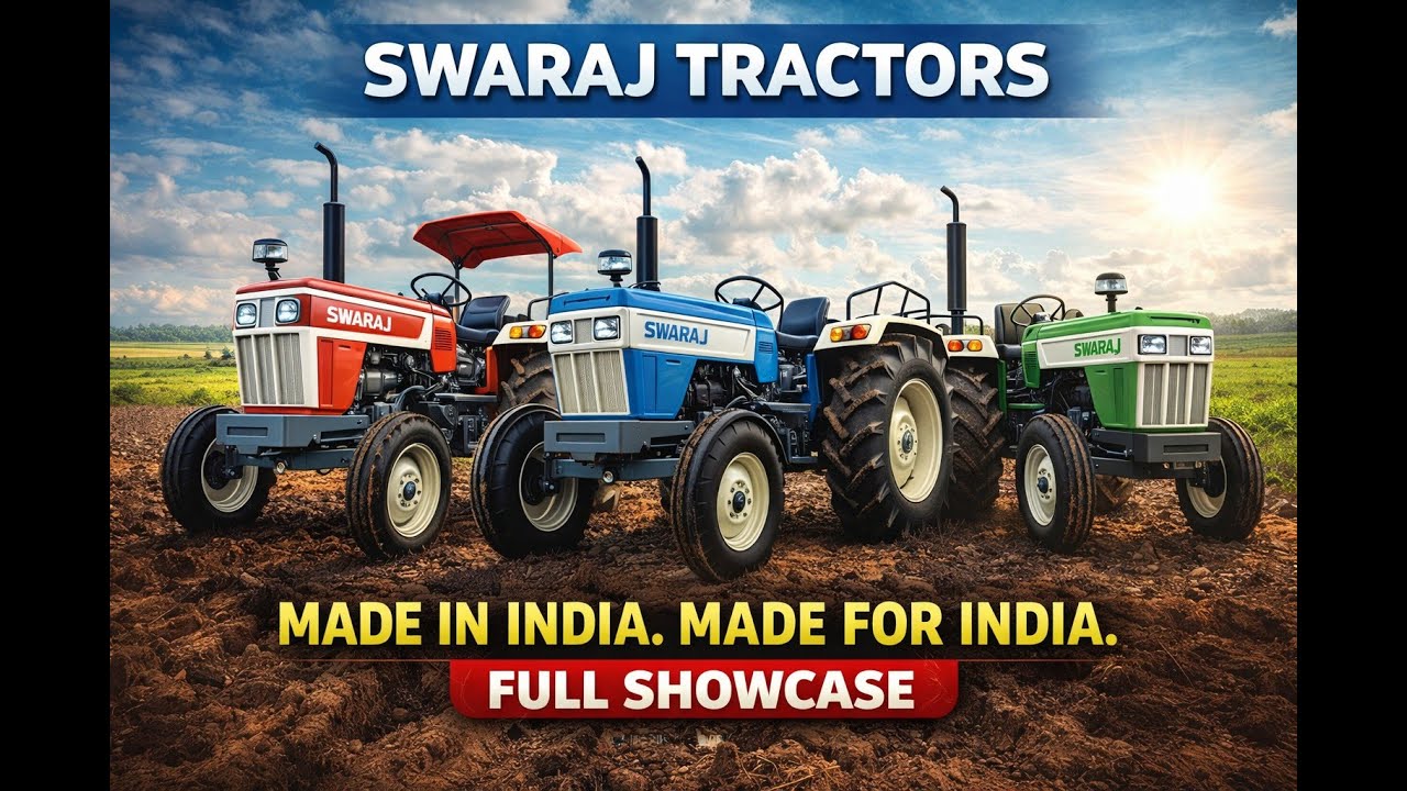 Swaraj Tractors Story | Made in India, Made for Farmers | History, Models & Success Journey