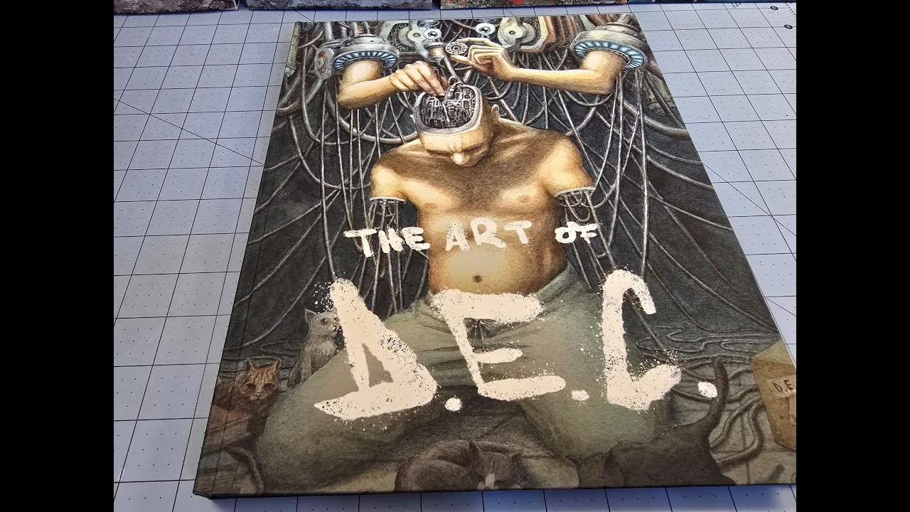 The Sci-Fi Psychedelic art of D.E.C!