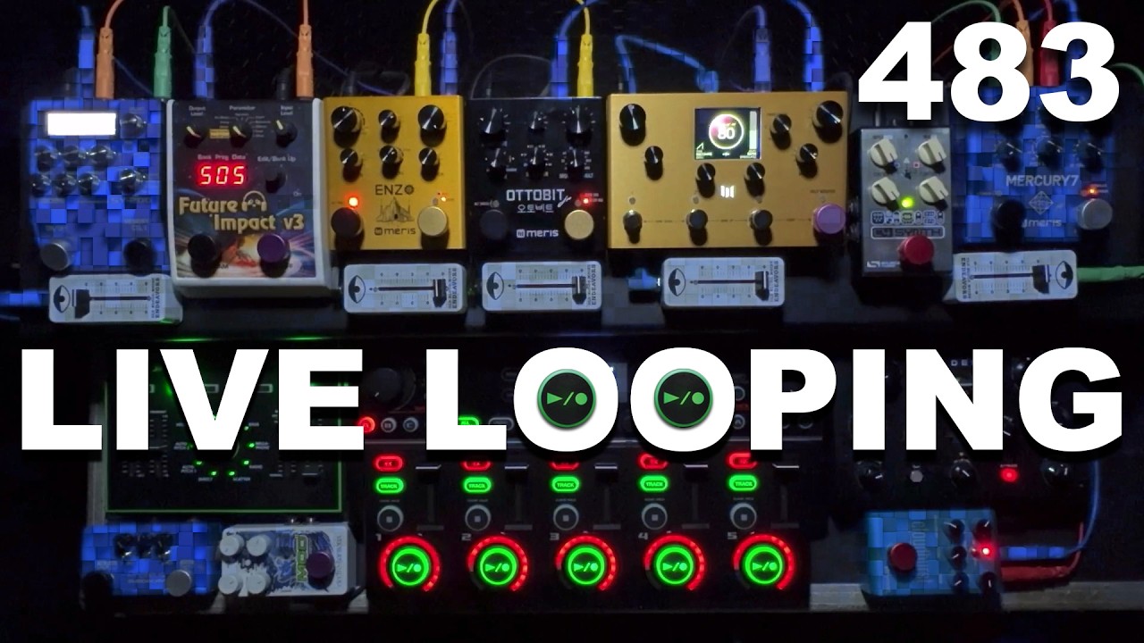 (((LIVE LOOPING))) Human Voice x Guitar Pedals ÷ BOSS RC-505 ►/ o