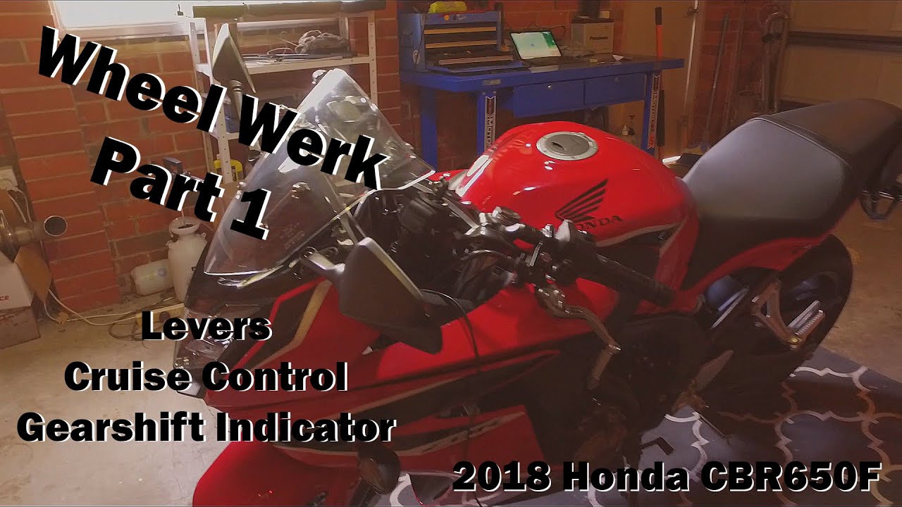 Honda CBR650F - Part 1 : Functional Modifications