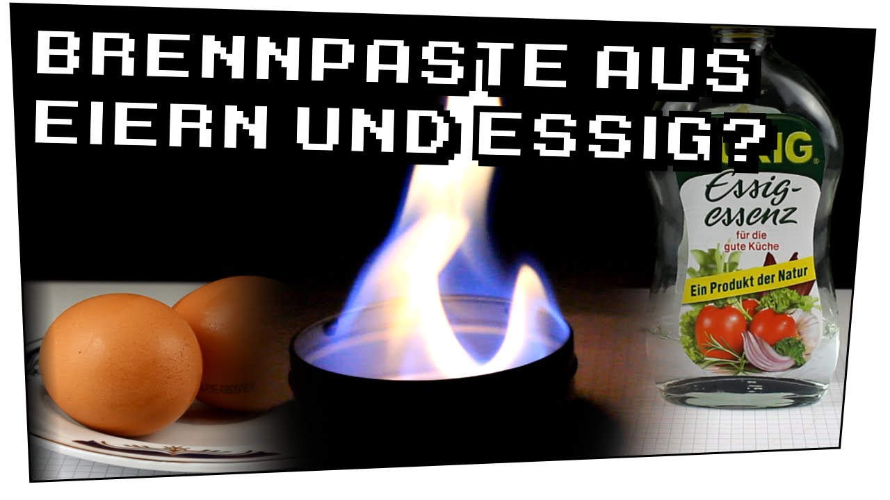 Brennpudding mit Eiern Herstellen? (Synthese von Calciumacetat) - Heimexperimente #34