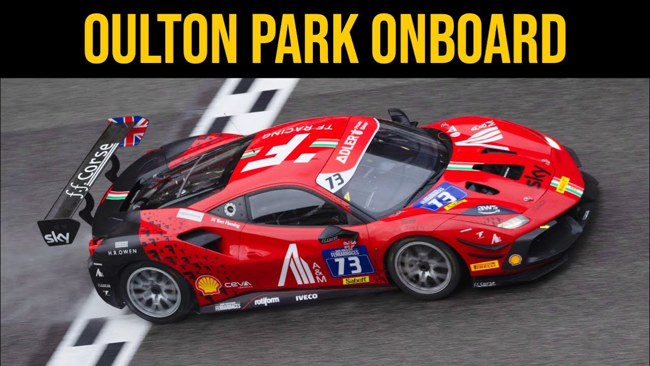 Ferrari 488 Challenge EVO Onboard - Oulton Park Circuit